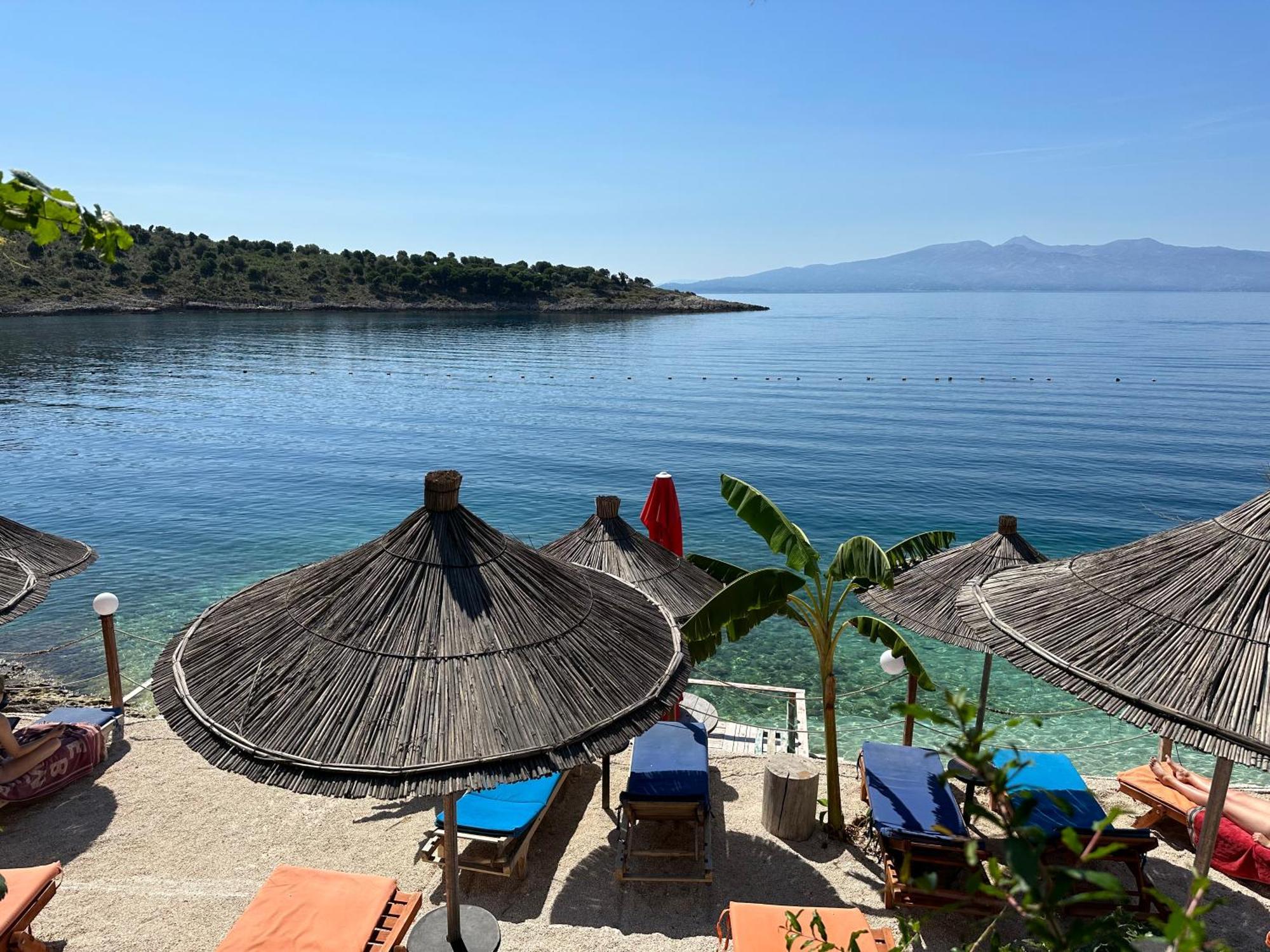Villa Xhefri 2 Sarande Bagian luar foto